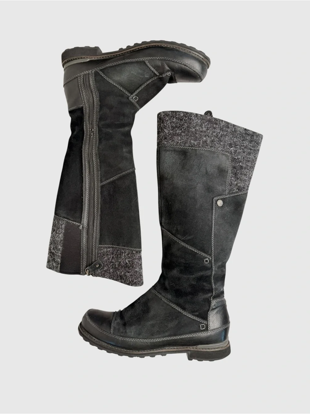 The North Face Snowtropolis tall black boots